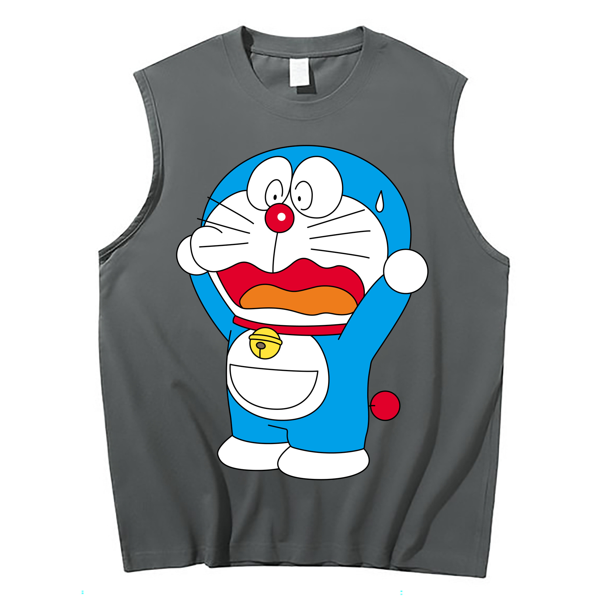 （画像用） ドラえもん Doraemon コットン100％タンクトップ（フロントプリント）